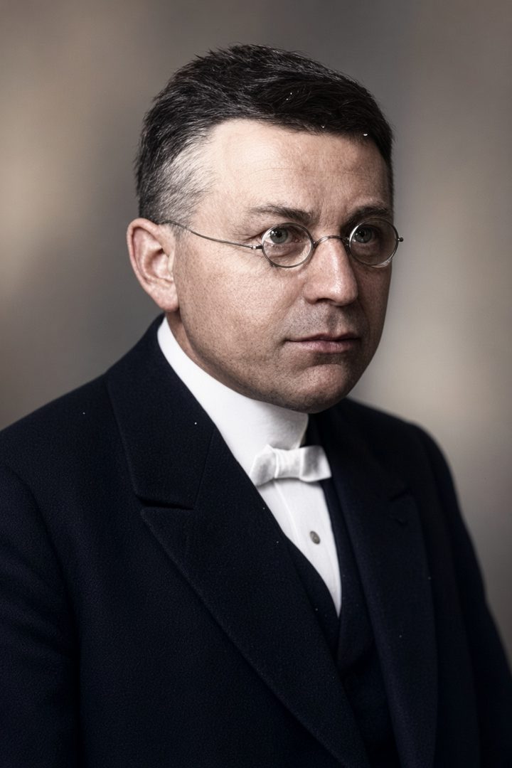 Portret van ds. I. Kievit